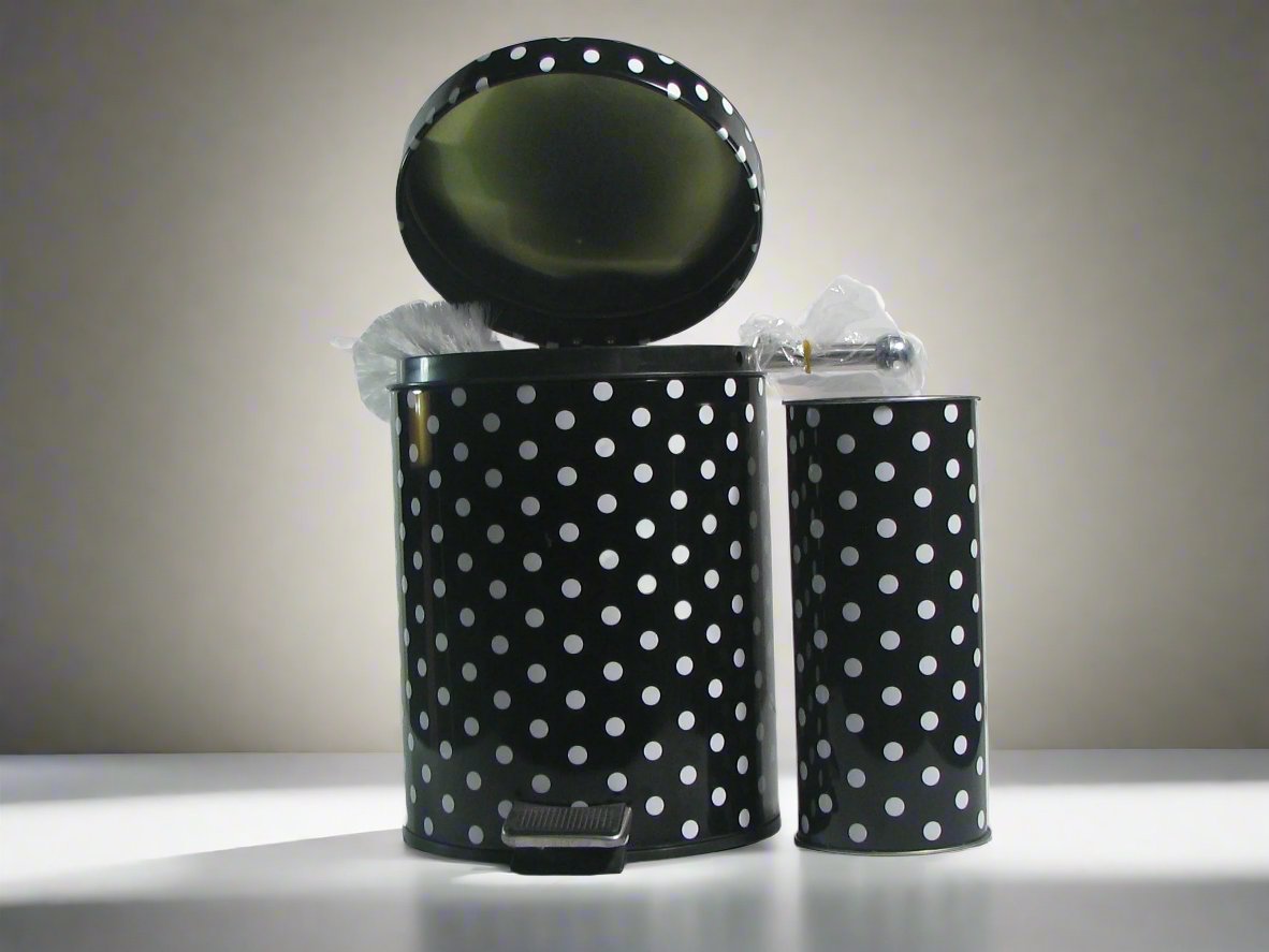 Wincy Step Bin With Brush 5Ltr