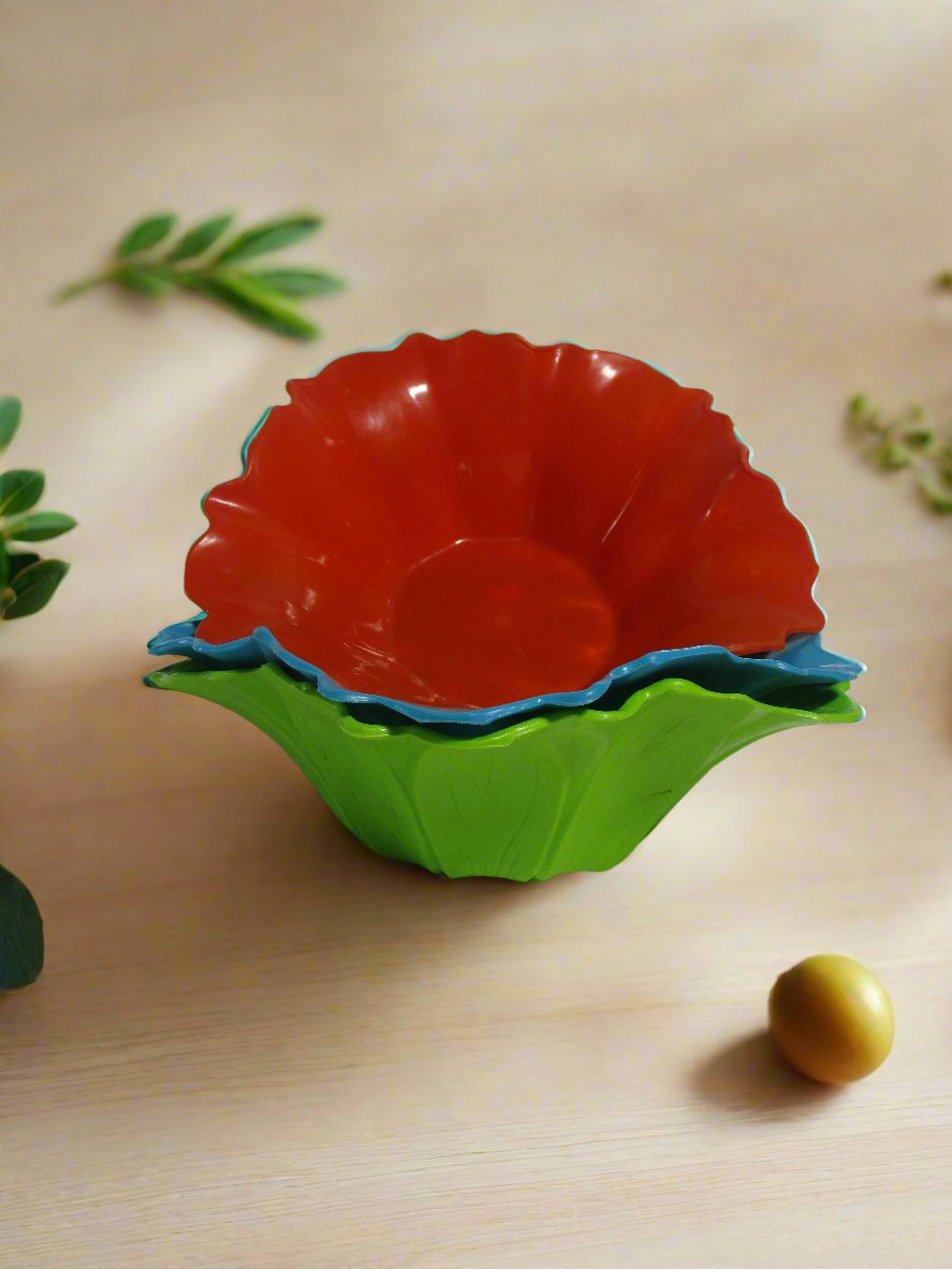 Lilium Shape Plastic Bowl