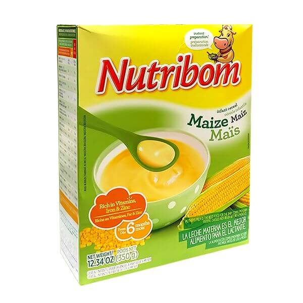 Nutribom Infant Cereal - Maize (350G)