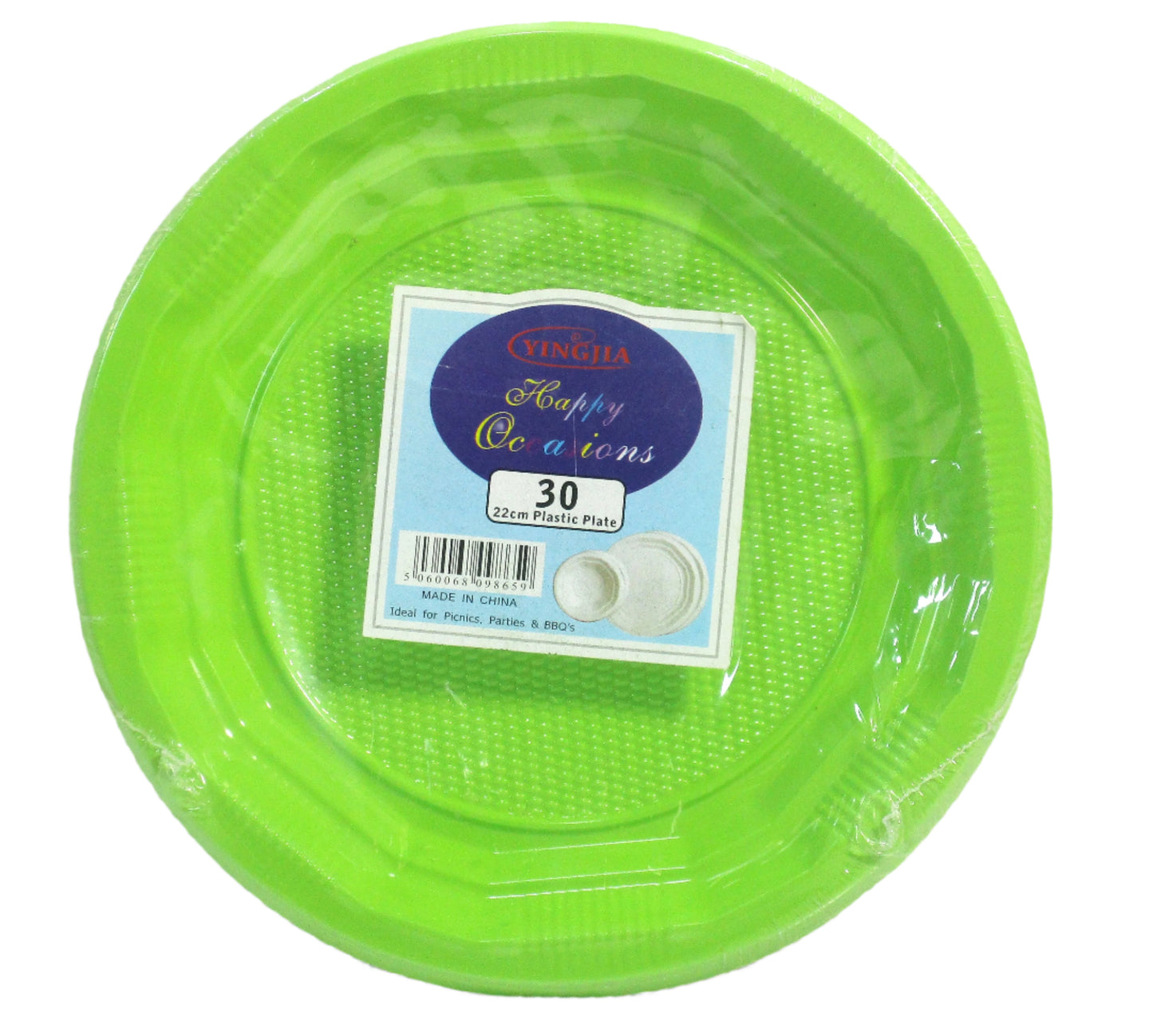 Ying Disposable Plate 30Pc B/S