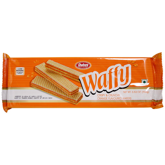 Dukes Waffy Orange Wafers 100G