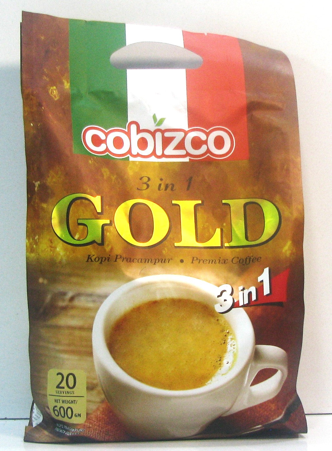 Cobizco 3In1 Gold Coffee 600Gm