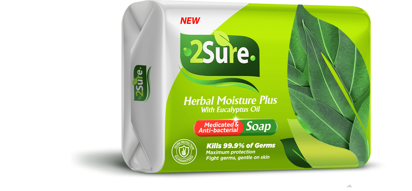 2Sure Herbal Bar Soap 120G