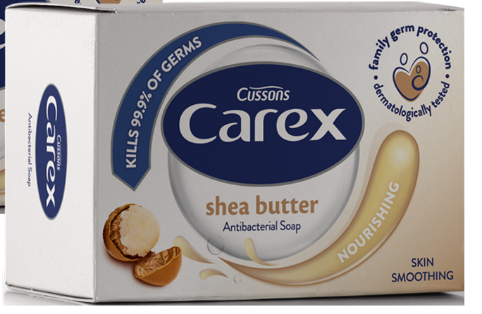 Carex Shea Butter Soap 110G