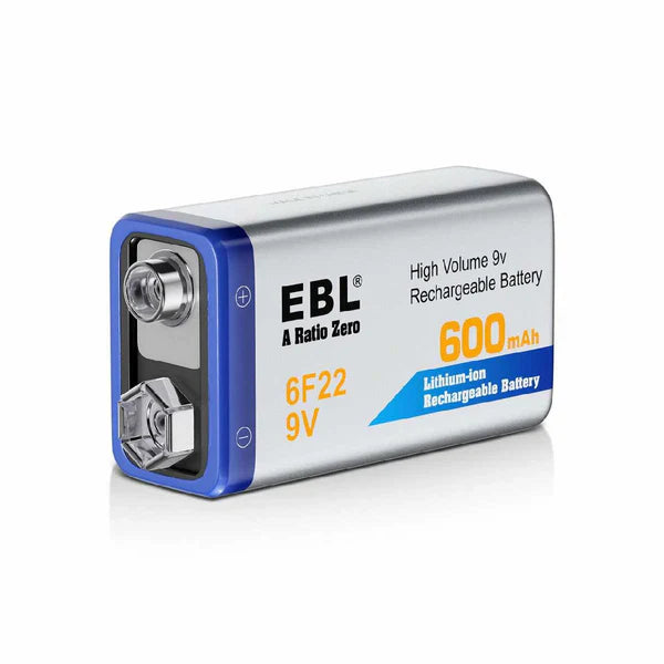 Ebl R/Battery 9V 600Mah Ln-8161