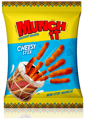 Munch It Cheesy Stix 40.2G