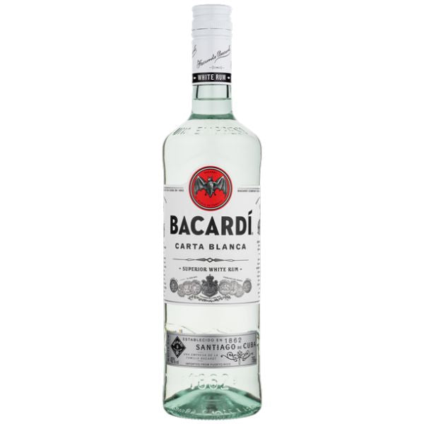 Bacardi White Rum 750Ml