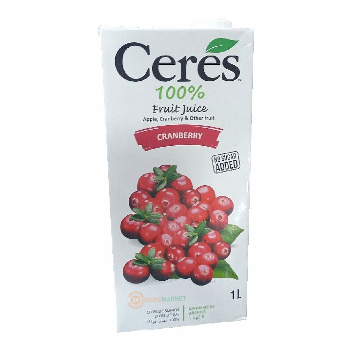 Ceres Cranberry Fruit Juice 1L