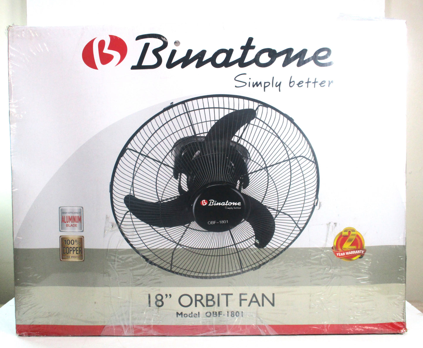Binatone Orbit Fan'18 Obf-1801