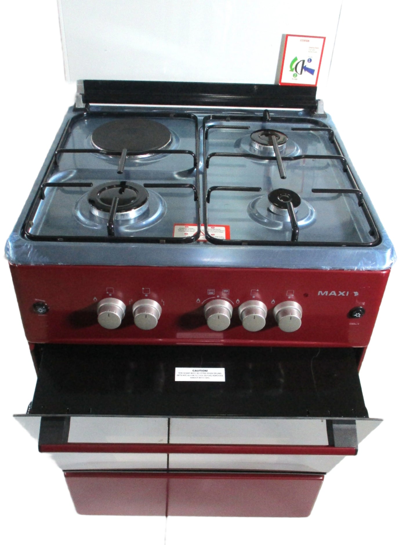 Lg Maxi Gas Cooker 6060 3B+1P