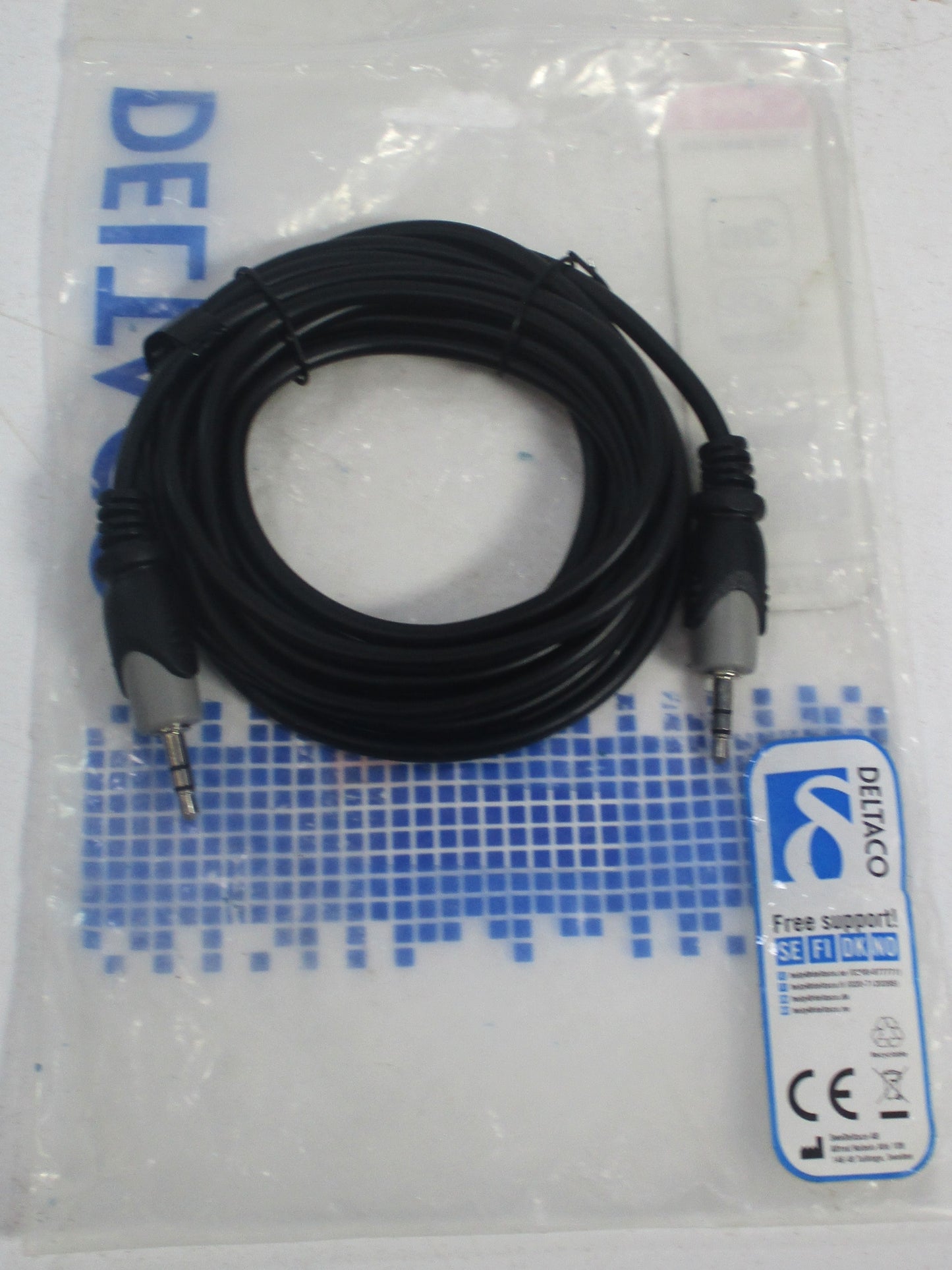 Deltaco Audio Stereo Cable 3.5
