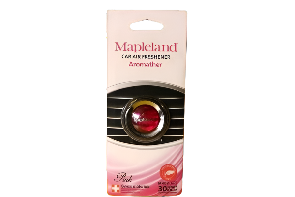 Mapleland Pink Car Freshner