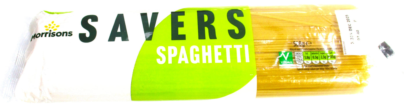 Savers Spaghetti 500G