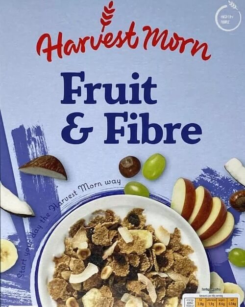 Harvest Morn Fruit & Fibre 750G