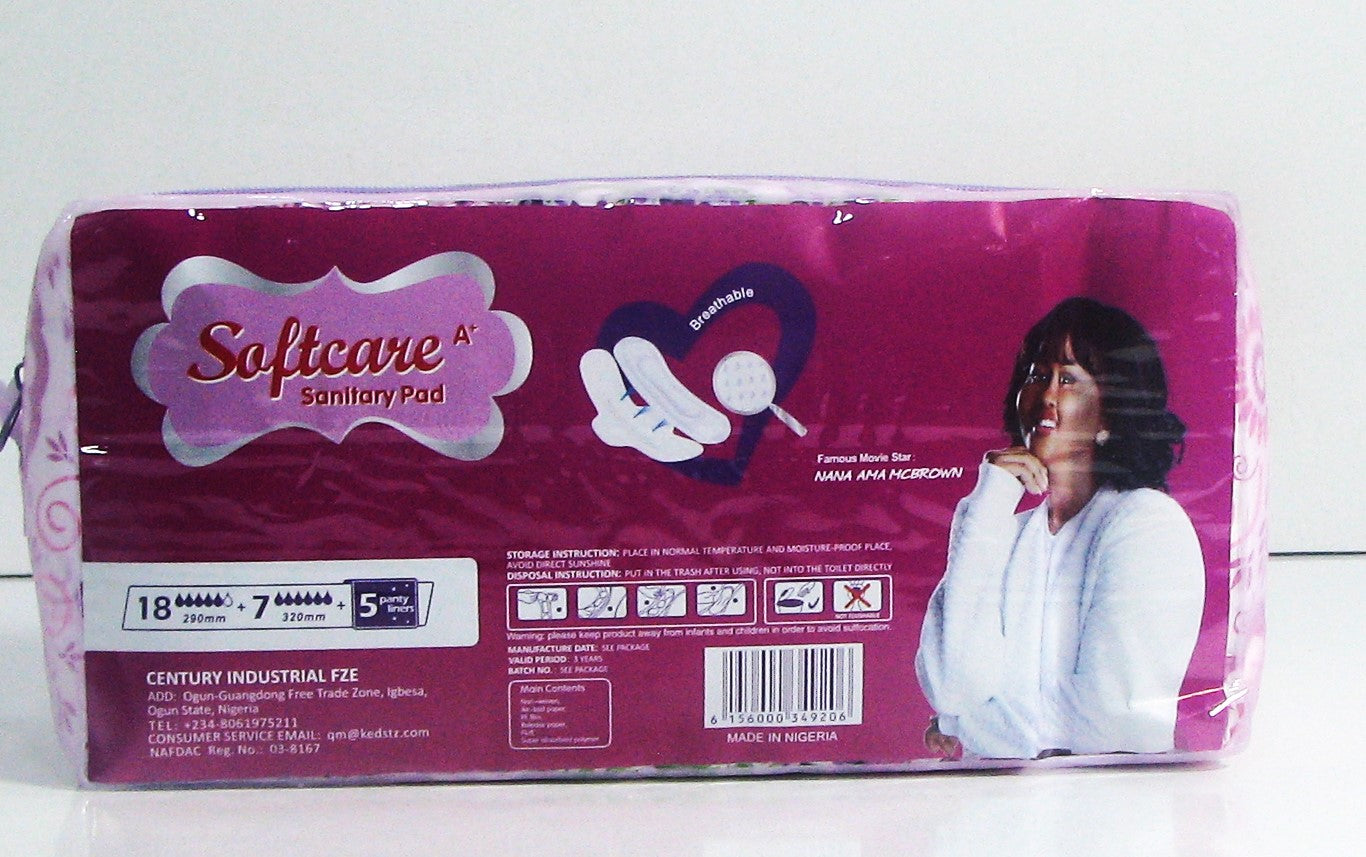Softcare A+ Sanitary Pad 30pcs