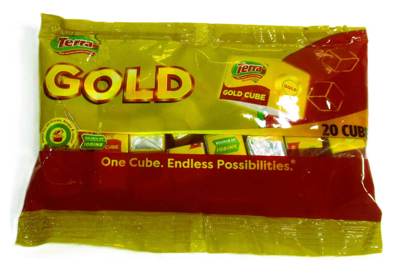 Terra Gold Cube 20Pcs