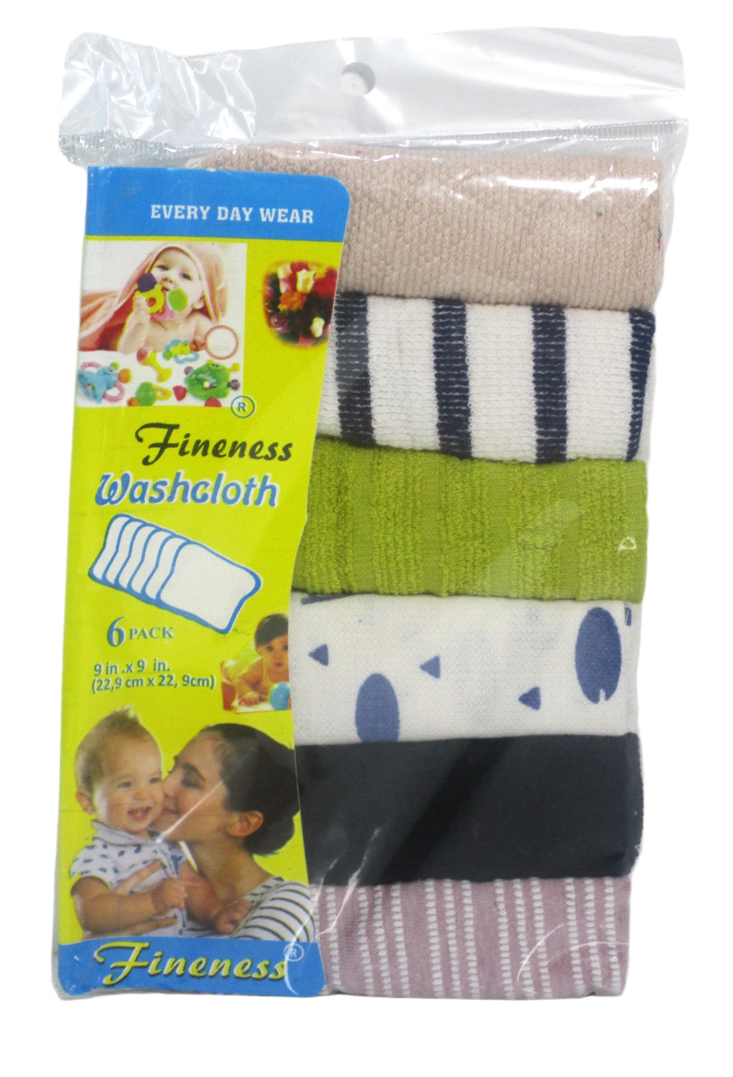 Fineness 6In1 Washcloth