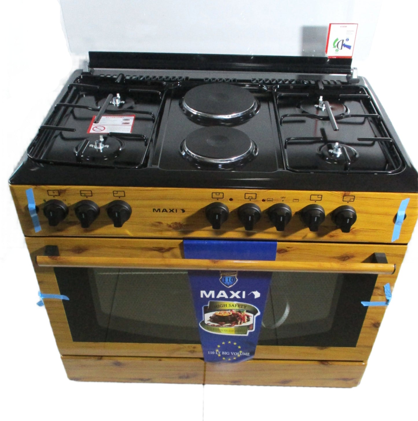 Maxi 60*90 Gas Cooker 5Bwood