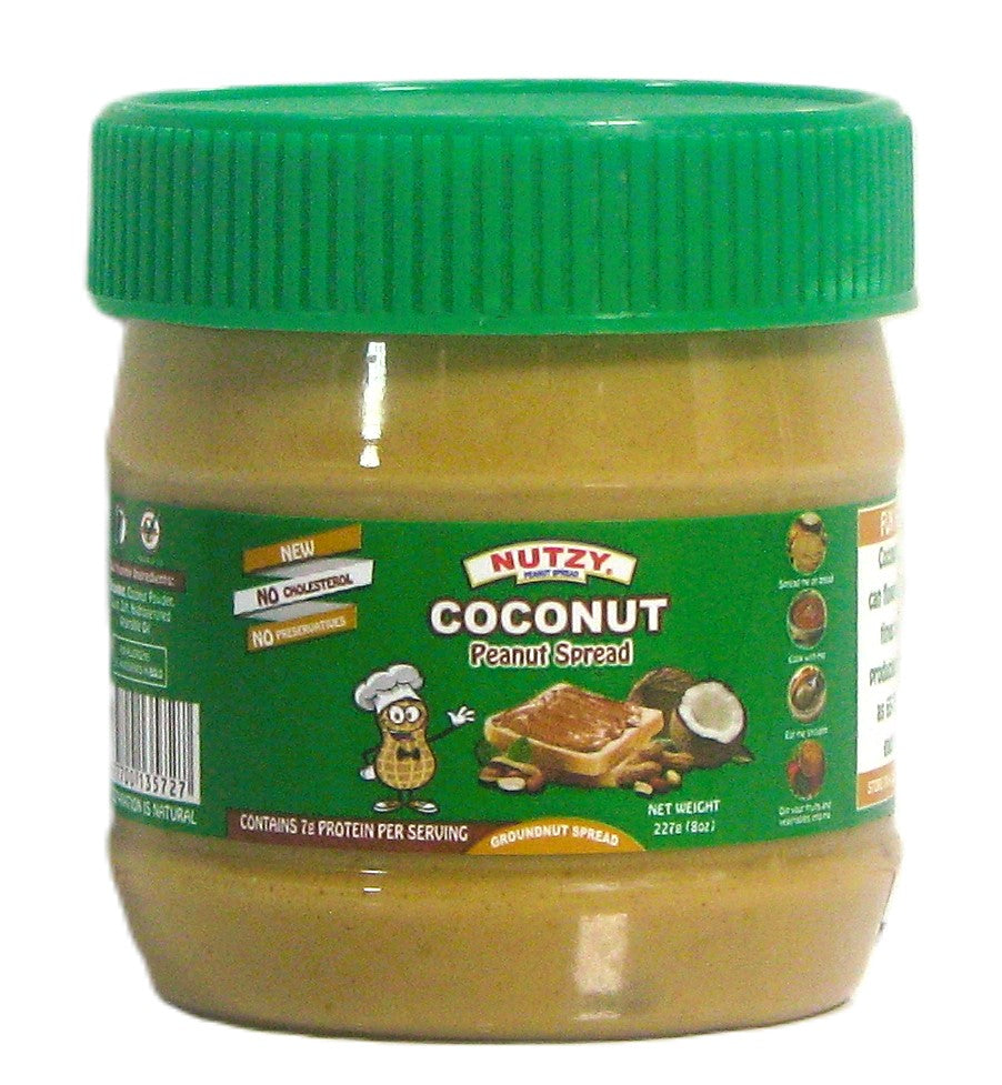 Nutzy Coconut Peanut Spread 227G
