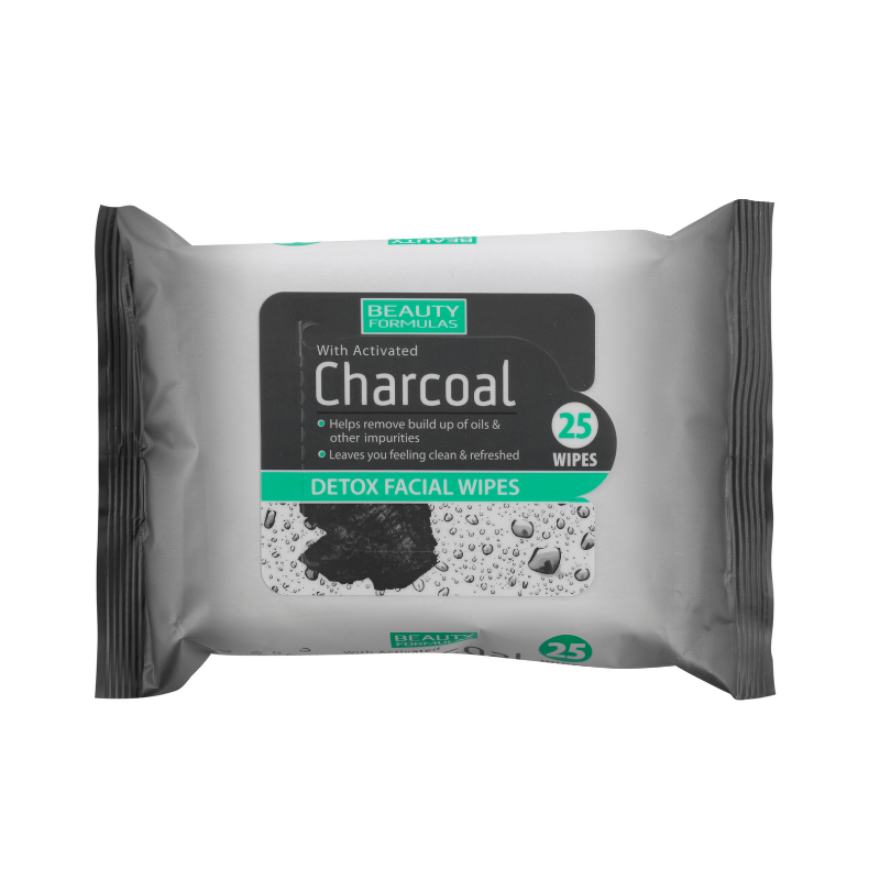 Beauty Formula Chacoal Facial Wipes 50Pcs