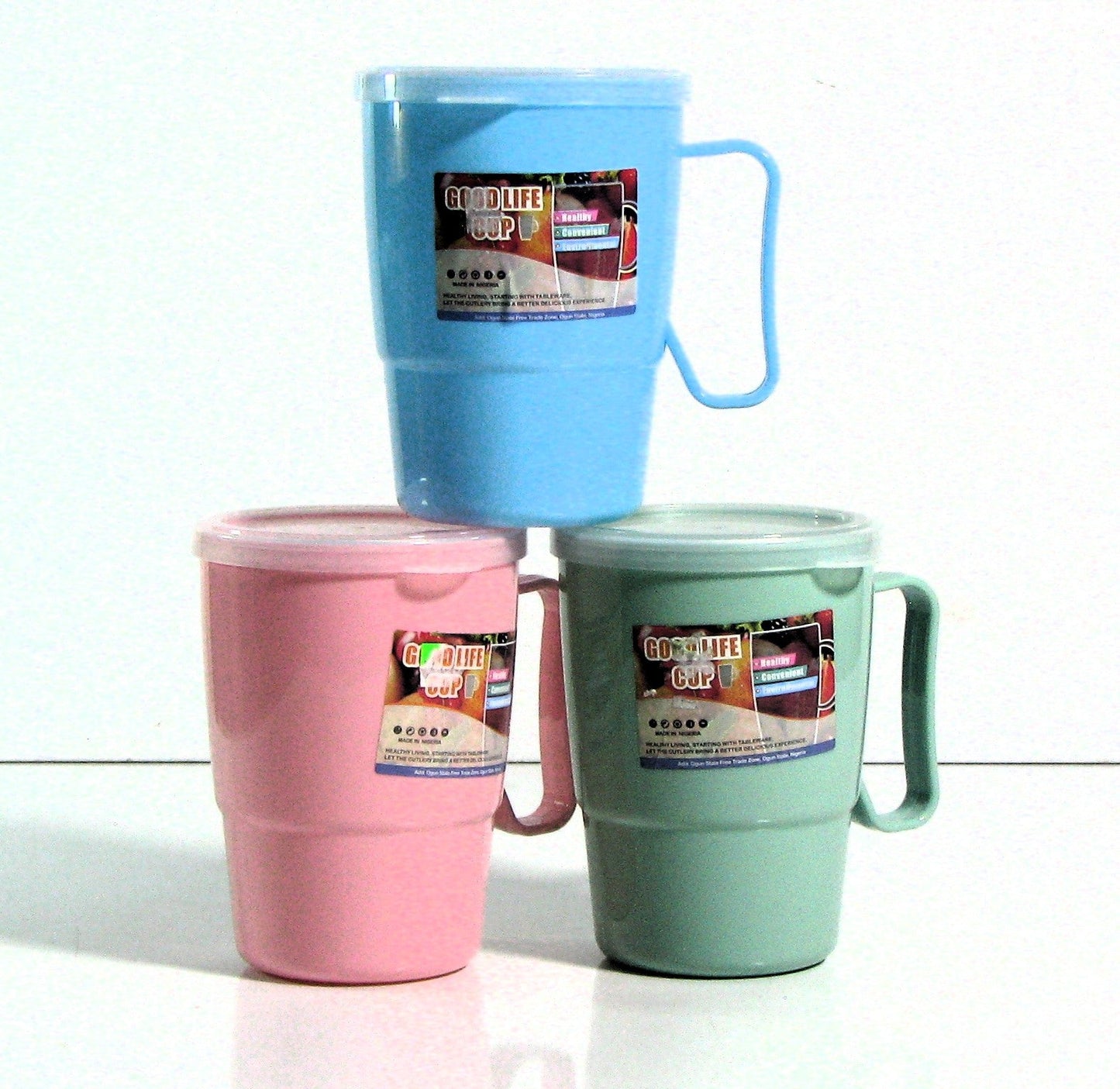 Goodlife Plastic Cup With Lid