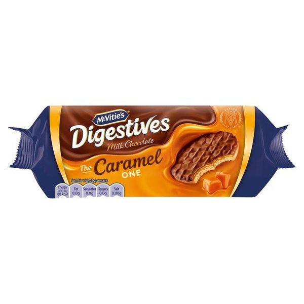Mcvities Caramel Dig. Bis 250G