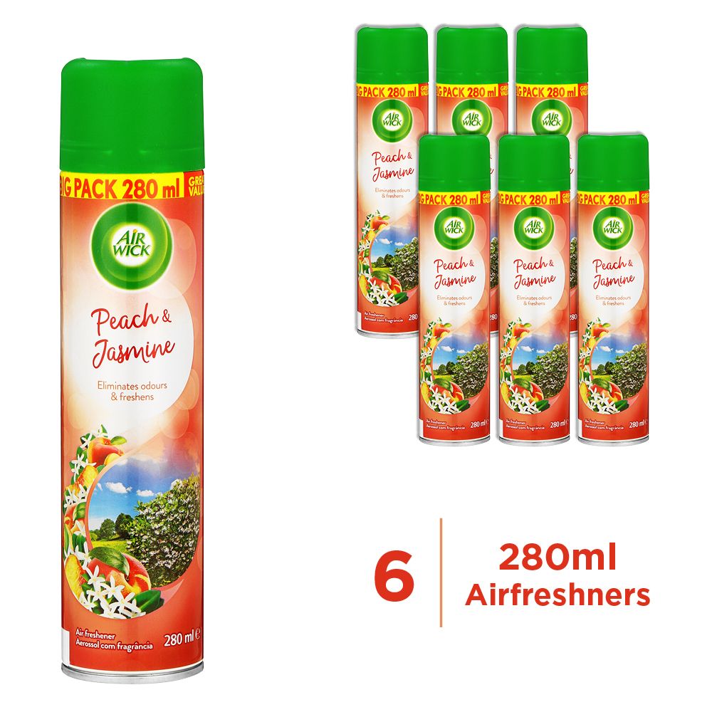 Airwick Air Freshener Peach & Jasmine 300ml