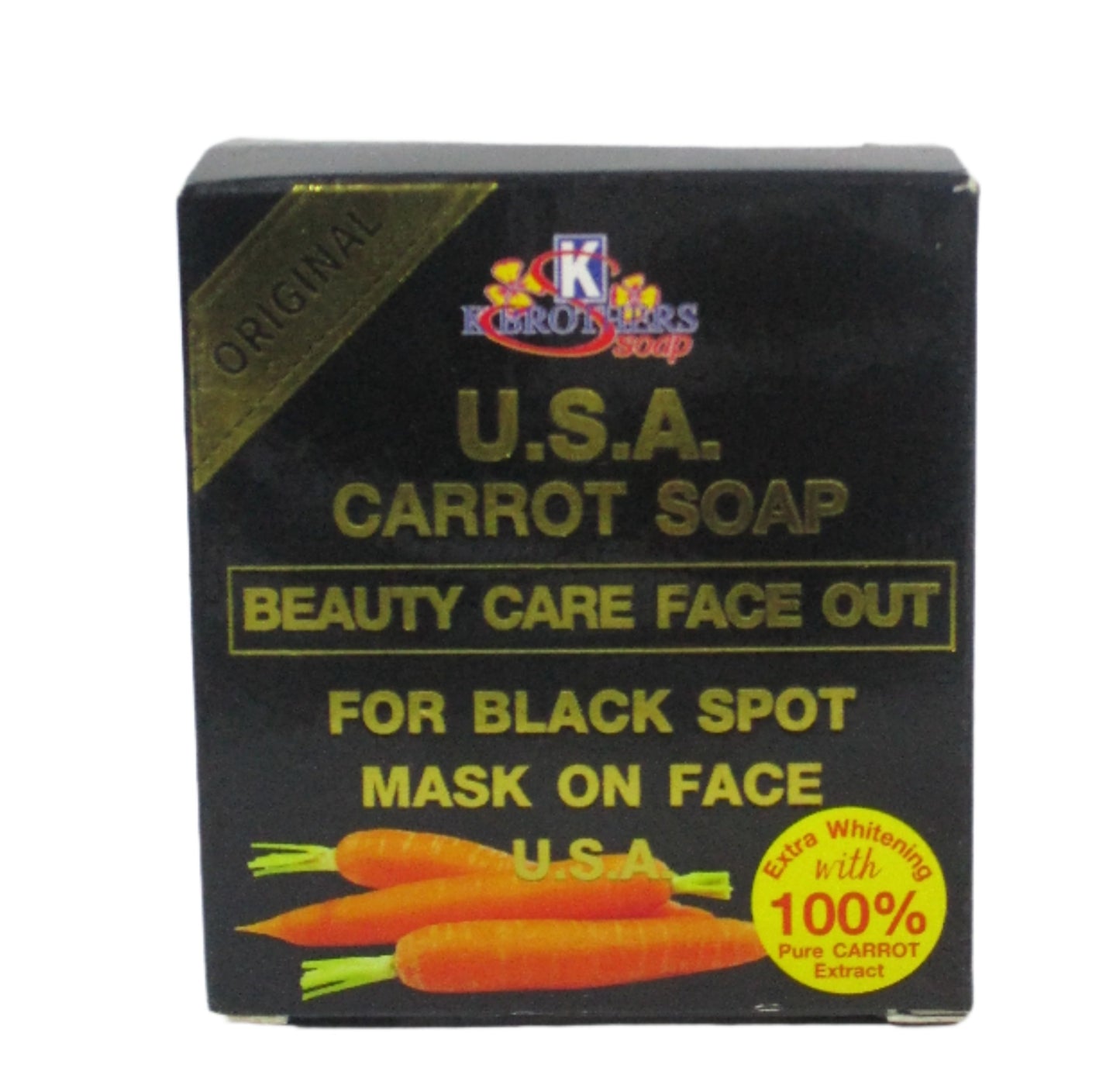 U.S.A Carrot Black Spot Soap 120G