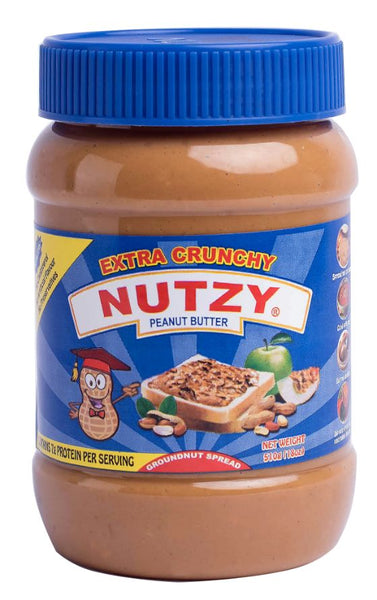 NUTZY Peanut Butter / Spread - Extra Crunchy (510G)
