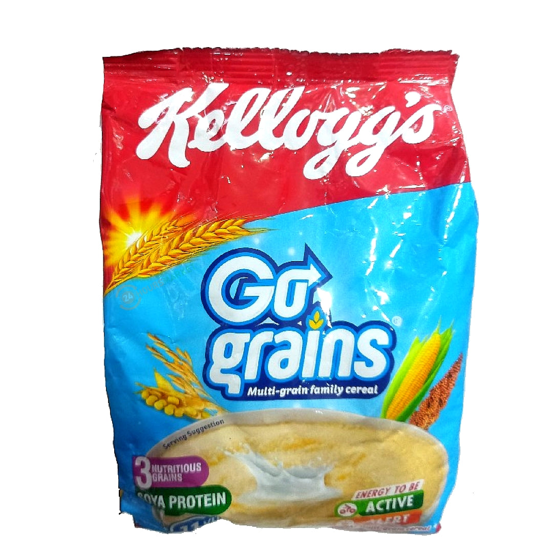 Kelloggs Go Grains Cereal - Plain (450G)