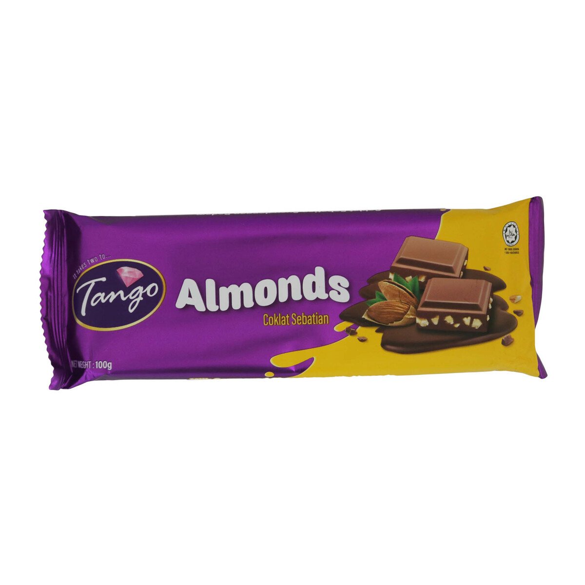 Tango Almonds Choclate 100G