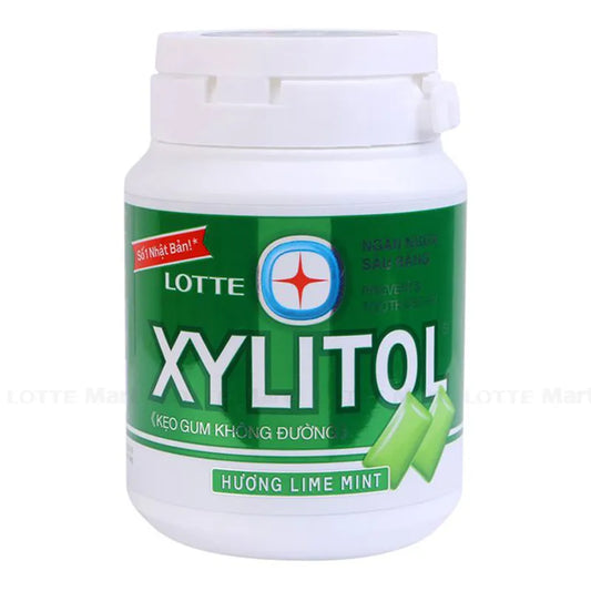 Lotte Xylitol Limemint Gum 58G