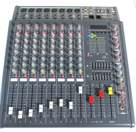 Ams 8 Channels Mixer Cmx-842Us
