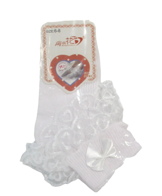 Lace Girl White Socks