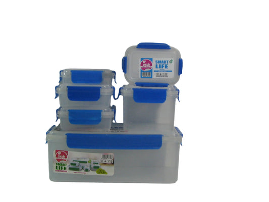 Sacvin Airtight Smart Box 6Pcs