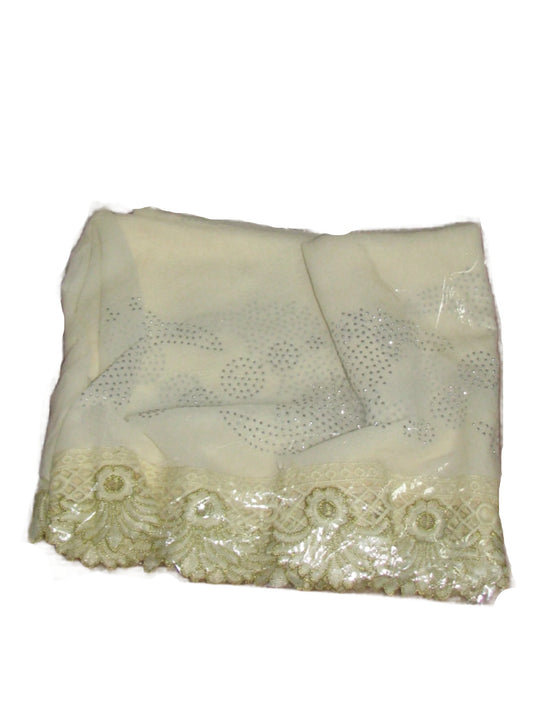 Chiffon Stone Scarf