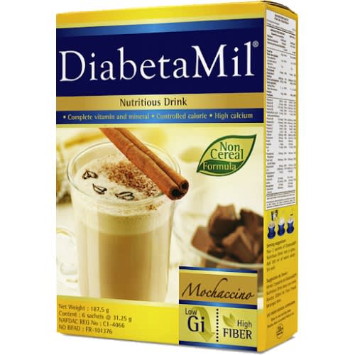Diabetamil Mochaccina Drink 187.5G