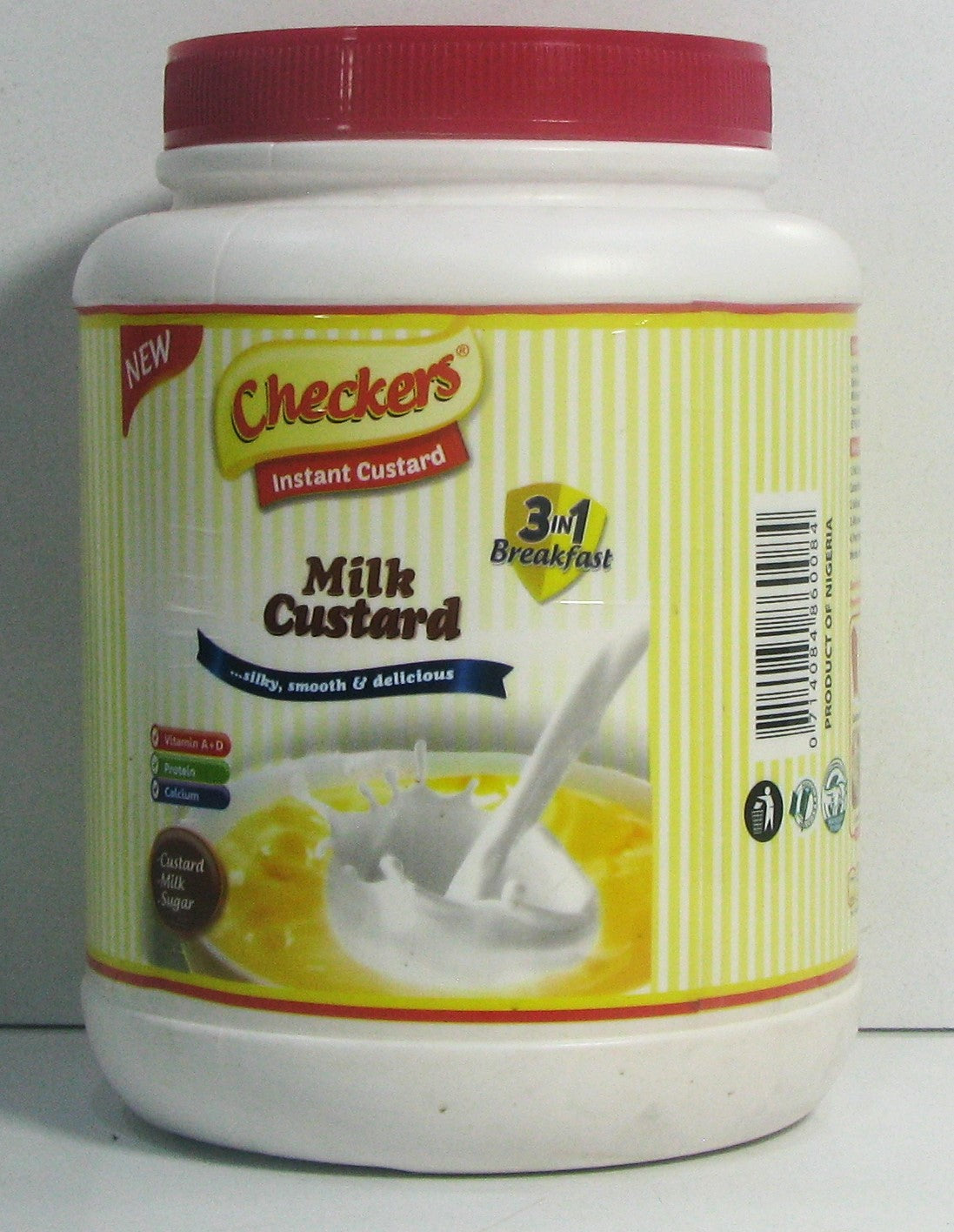 Checkers 3In1 Milk Custard 1.5K