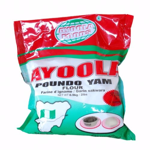 Ayoola Poundo Yam 0.9Kg