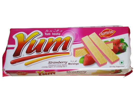 Yum Wafers Strawberry