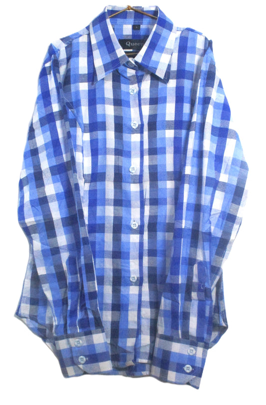 Queen Ladies L/Sleeve Shirt L