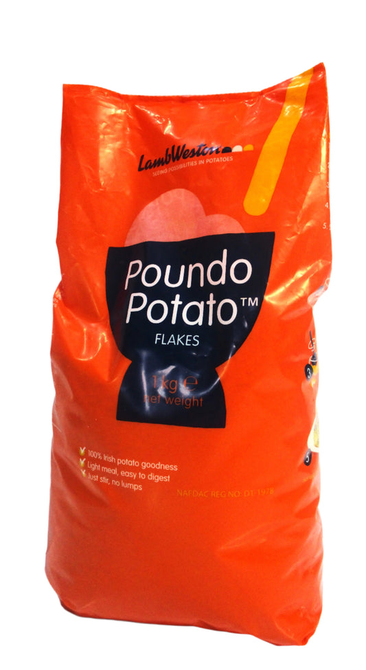 Poundo Flake Potato 1Kg