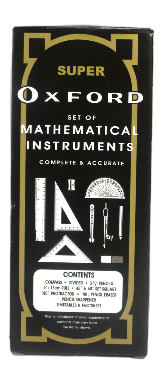 Oxford Mathematical Inst Set