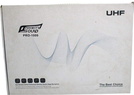 Priority Wireless Mic Pro-1000