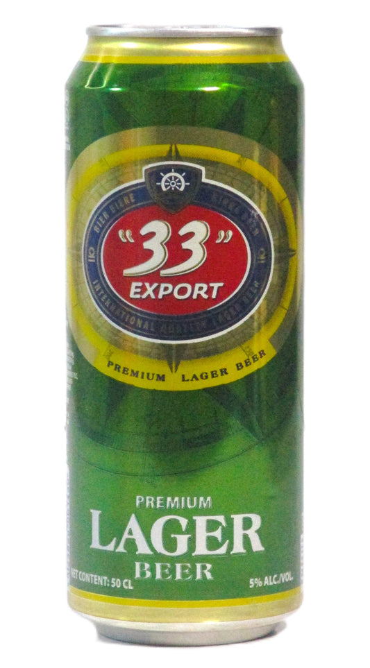 33 Export Lager Can Beer 50Cl