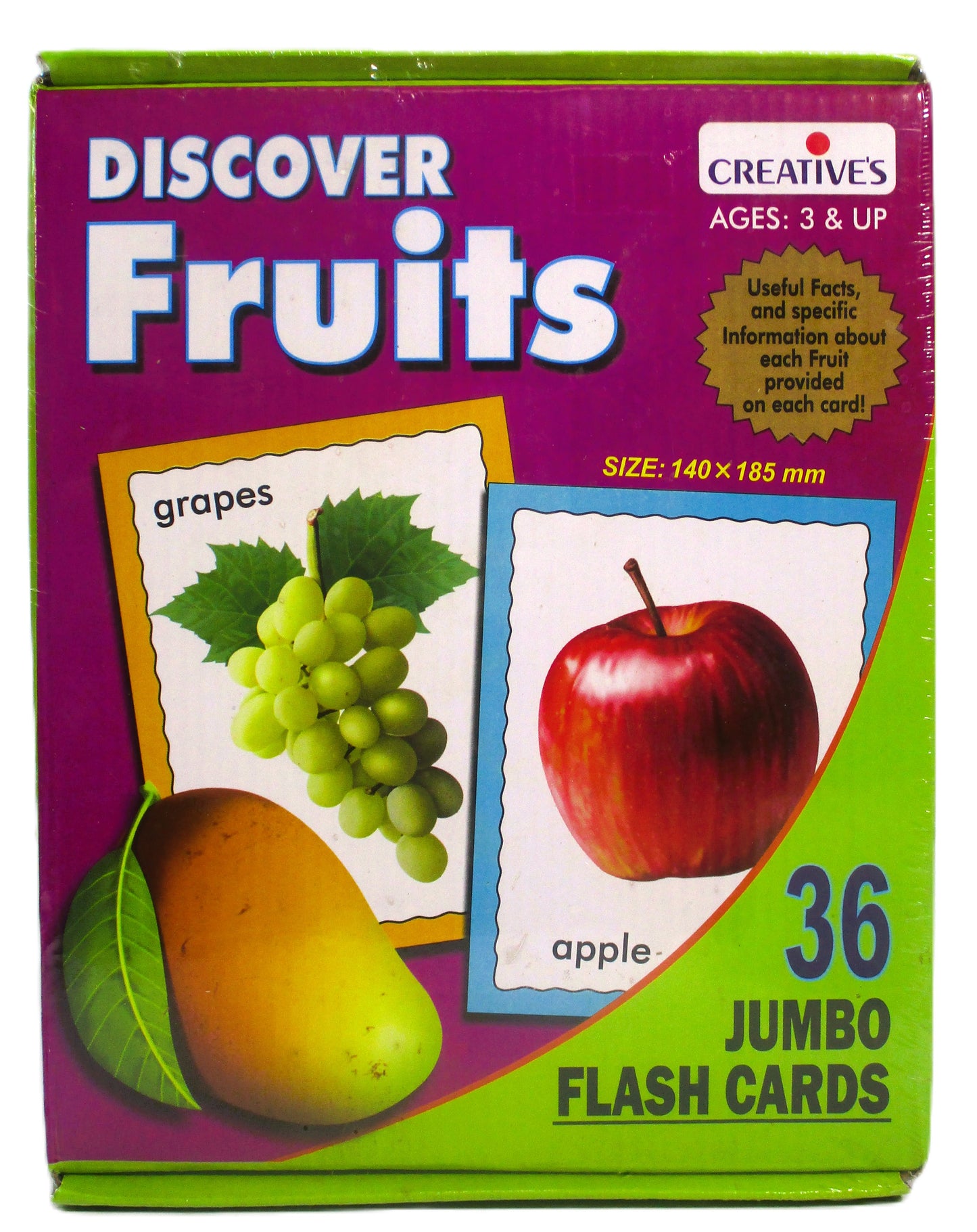 Creative Fruit Flash Cards