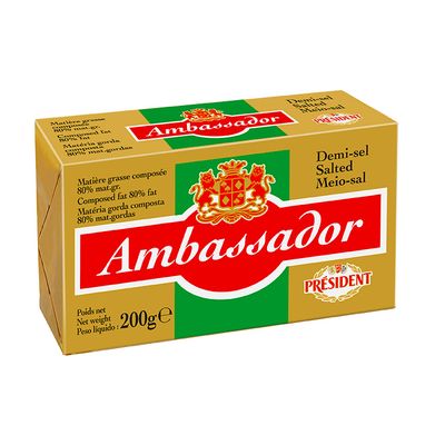 Ambassador Salted Butter 200G