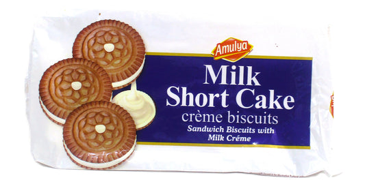 Amulya Milkshortcake Bisc 160G