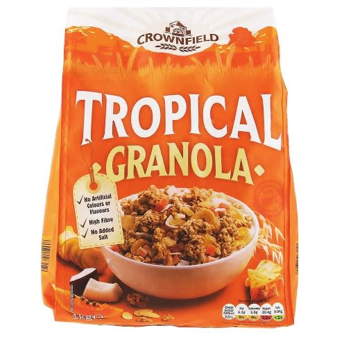 Crownfield Granola - Tropical (1KG)