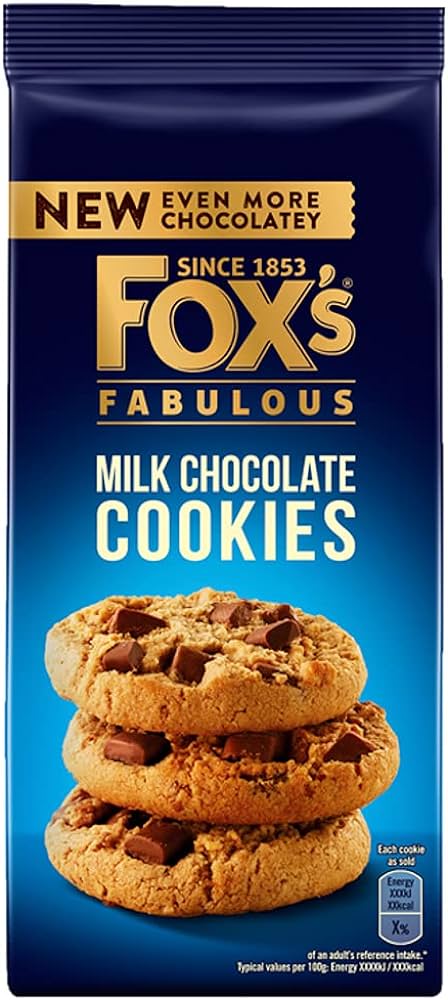 Fox'S Milk Choco Cookies 180G